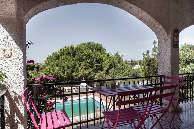 Casa Roberto Grande Valencia - pool view from terrace